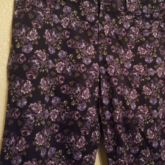 Blackheart Black Floral Skinny Jeans - Picture 3 of 3